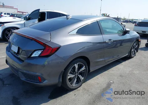 2016 Honda Civic Touring z USA, uszkodzony, nr VIN 2HGFC3B9XGH359765